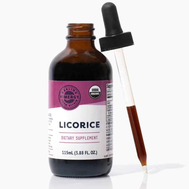 Vimergy Organic Liquid Licorice – 115 ml