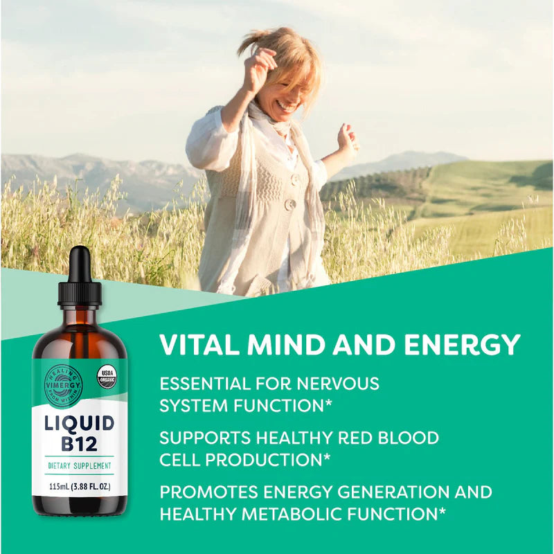Vimergy Organic Liquid B12 – 115 ml