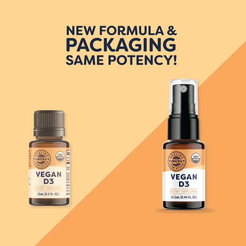 Vimergy Organic Liquid Vegan D3 – 15 ml