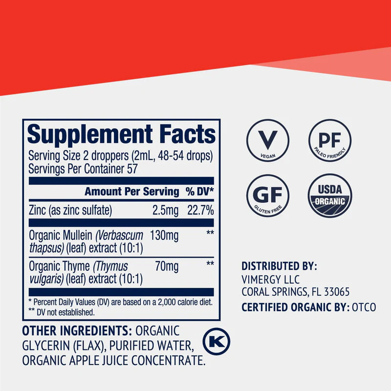 Vimergy Organic Liquid Total Immune Blend™*