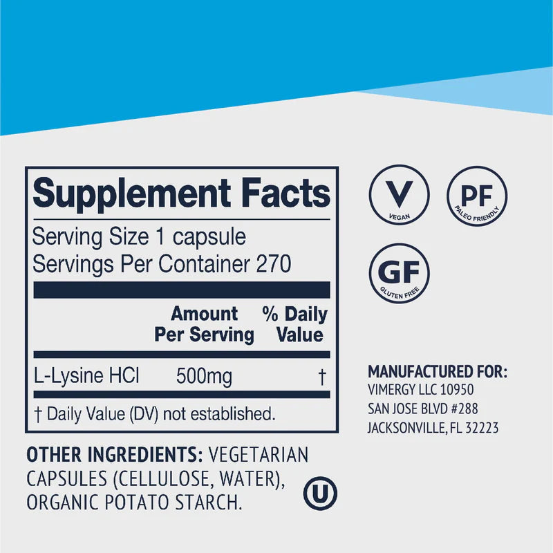 
                      
                        L-Lysine Hylki
                      
                    