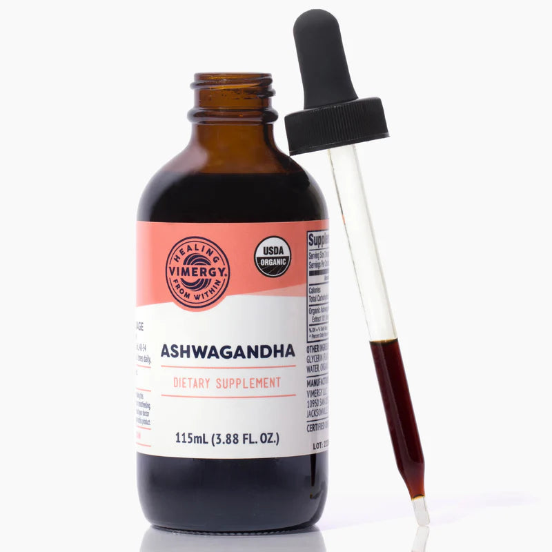 Vimergy Organic Liquid Ashwaganda – 115 ml