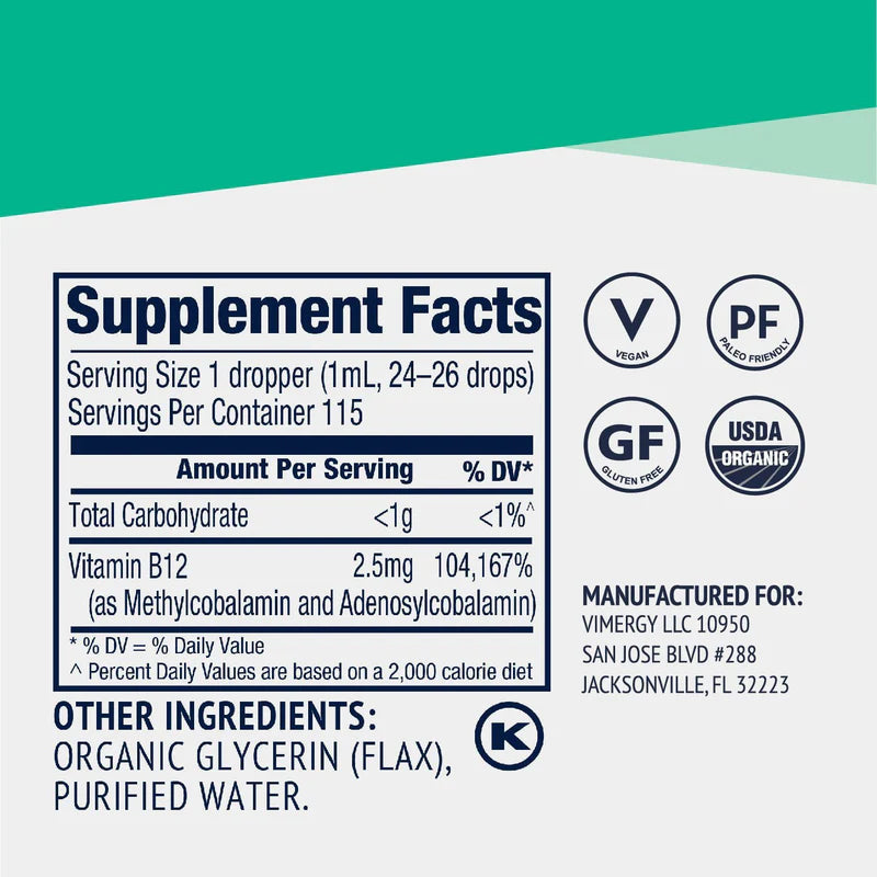 
                      
                        Vimergy Organic Liquid B12 – 115 ml
                      
                    
